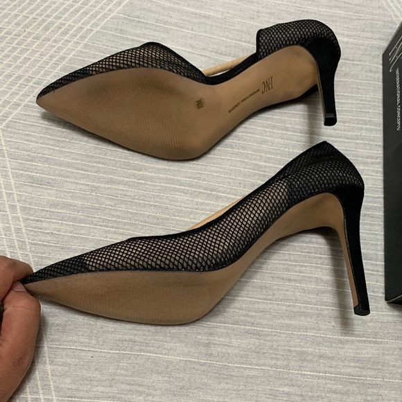 INC international concepts mesh (fish net) heels - Picture 5 of 6